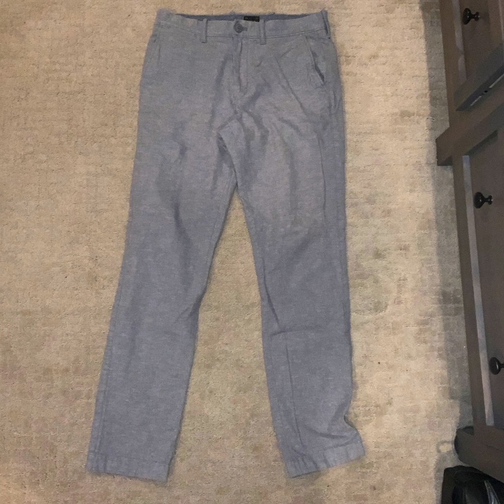 J Crew Men’s Cotton/Linen 770 Pants Size 30x32